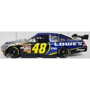 2007 Jimmie Johnson #48 Lowe’s Impala SS Elite 1:24 NASCAR Die-Cast Signed